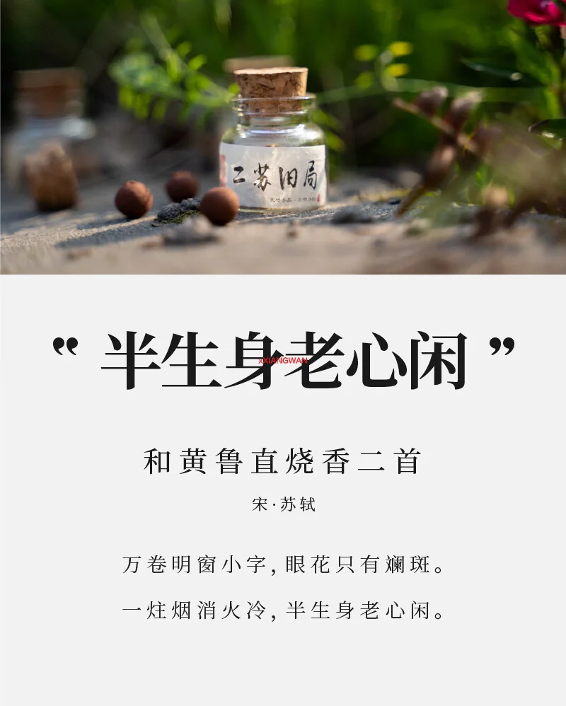 【中国直邮，时效10-15天】物藏堂古方蜜制手工香丸随身佩戴香囊球6颗装2瓶-二苏旧局沉 detail image 1