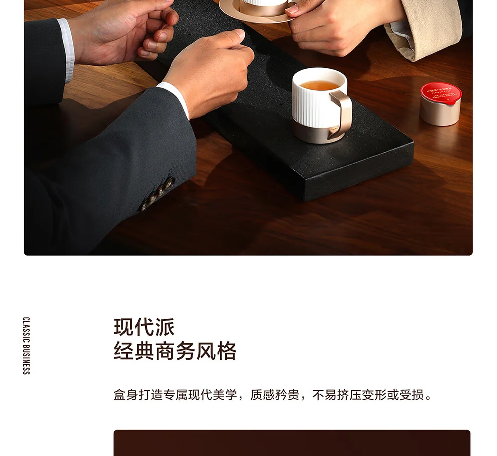 小罐茶经典茶叶礼盒金罐20罐 特级乌龙茶大红袍茉莉花茶 5品类*4罐*4g detail image 4