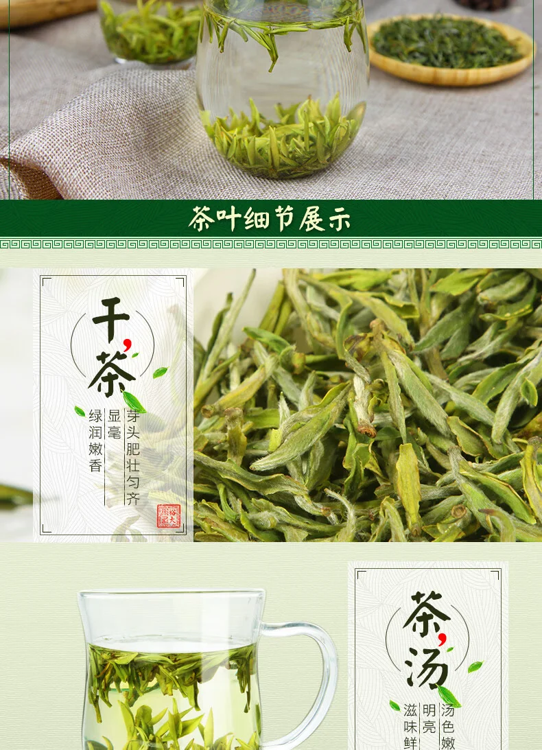 【中国直邮，时效7-15天】谢裕大 2026新茶 绿茶 金奖顶芽安徽黄山毛峰特级一等60g听装自饮口粮 详情图 7