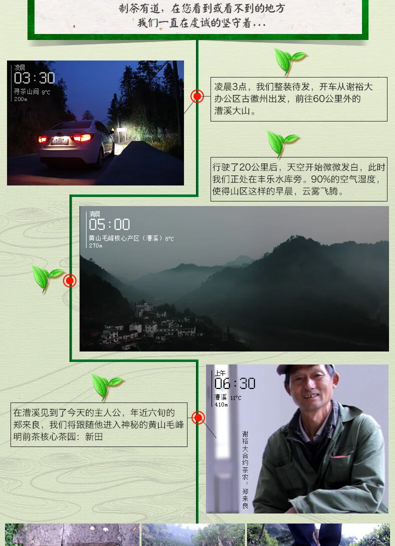 【中国直邮，时效7-15天】谢裕大 2026新茶 绿茶 金奖顶芽安徽黄山毛峰特级一等60g听装自饮口粮 详情图 10