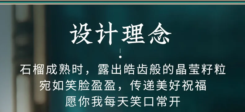 【中国直邮，时效8-20天】虞美人 黑檀气垫梳 生日礼物 送女友礼盒装 笑口常开 蓝盒 详情图 4