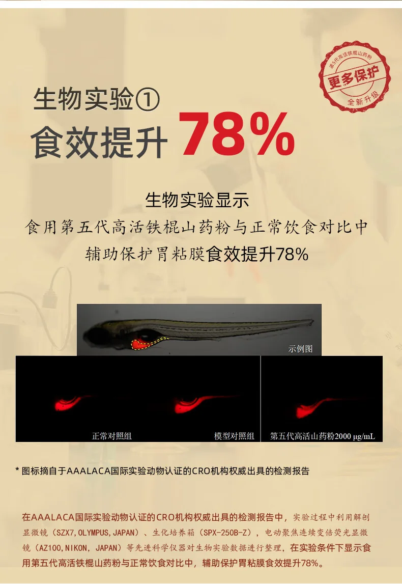 【中国直邮，时效7-15天】张宝山 铁棍山药粉600g 怀山药干粉早餐代餐粉送礼老年人营养品河南特产 detail image 17
