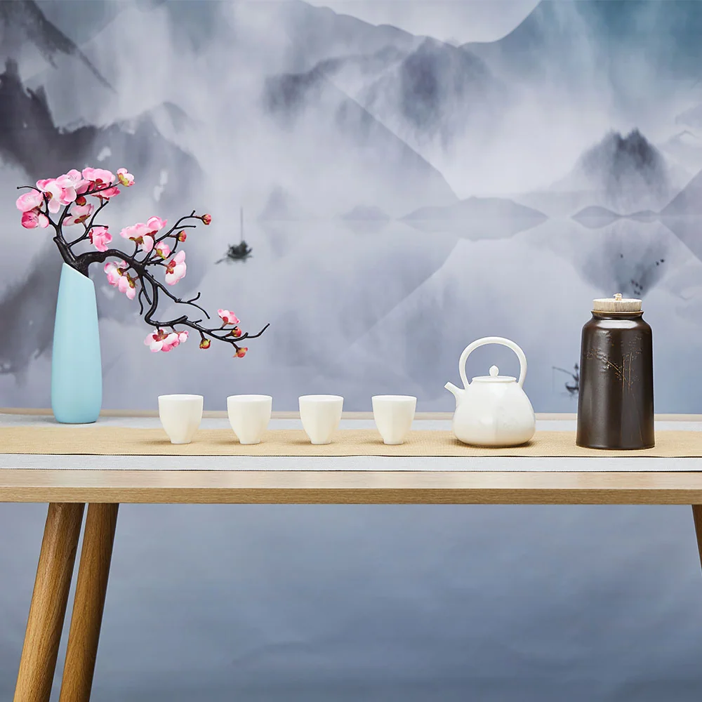 Beixitang·Jianshan Tea Set Gift Box Glazed Bai Yajing One Pot Four Cups Gift Box Packaging detail image 8